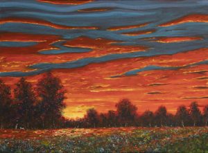 Artwork by Arne Barker Sunset Glow